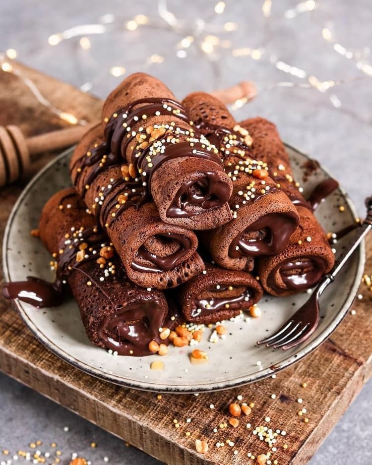 chocolate crepes