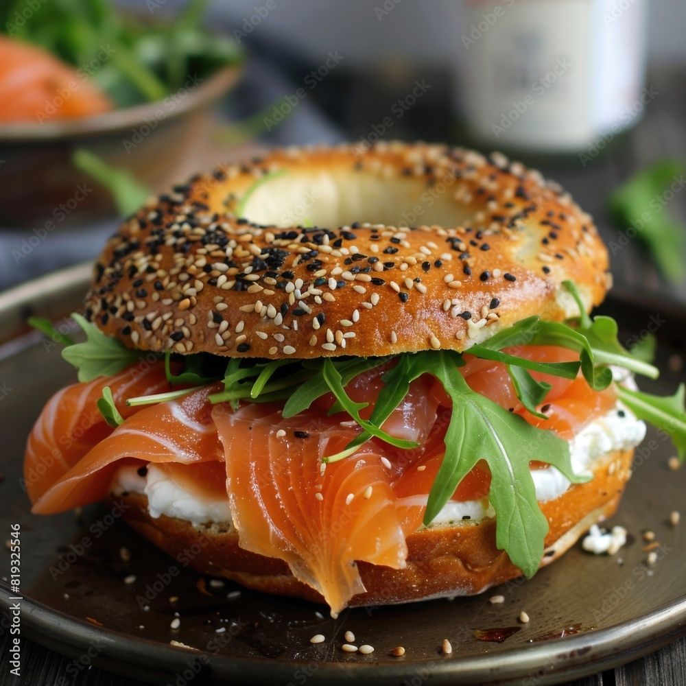 smoked salmon